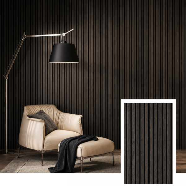 Bellvora Premium Selbstklebende Lamellenwand (2,75x1,10m)