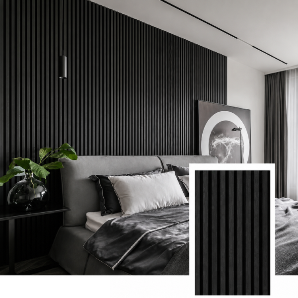 Bellvora Premium Selbstklebende Lamellenwand (2,75x1,10m)